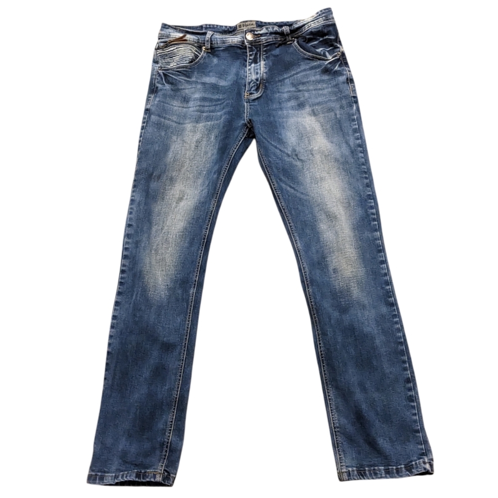 CJ Black Men's Slim Straight Flex Blue Jeans 34/32